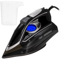 AD 5054 Żelazko parowe z pompą wody | lcd | 3000 w | 4 ust. temp. | stopa swift glide