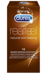  Durex  Prezerwatywy Real Feel 10 szt.