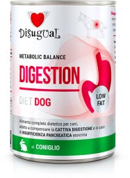 Disugual Karma mokra dla psa Weterynaryjna DIGESTION Królik (dorosły) 400g