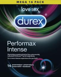 Durex  Prezerwatywy Performac intense 16 sztuk