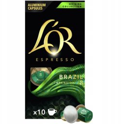 Kapsułki do Nespresso L'OR Espresso Brazil 10 szt.