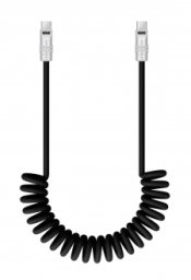 Kabel USB VONMHLEN USB-C - USB-C 1.5 m Czarny (NL4989)