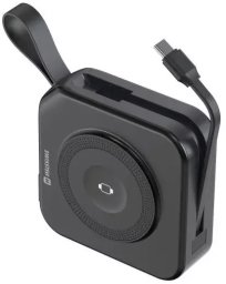 Powerbank Swissten Powerbank ALL-IN-ONE PRO Li-Pol 5/9/12V for charging phones and other devices 22013978 10000mAh kabel USB-C 1