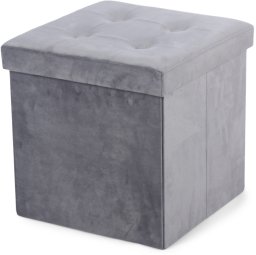 Leobert POUF MATEO TUFTING 38X38X38CM GREY