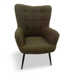 Actona CHAIR DINING GEO TEDDY GREEN 99X73X81CM