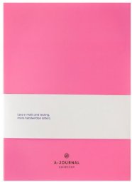 Papeteria z kopertami Pink + Green / A-Journal