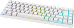 Klawiatura Deltaco Gaming klawiatura WK95R wireless RGB biały