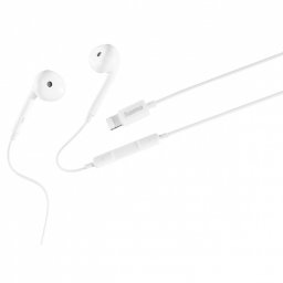 Słuchawki Hama Glow II Zestaw słuchawkowy Przewodowa Douszny Połączenia/muzyka Biały