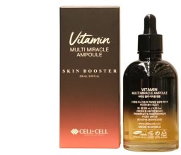 Cell By Cell Cell By Cell, Miracle Ampoule, Multivitamin, Anti-Spots & Lightener, Serum, For Face, 200 ml For Women