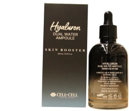 Cell By Cell Cell By Cell, Dual Water Ampoule, Hyaluronic Acid, Hydrating & Soothing, Serum, For Face, 200 ml For Women