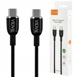 Kabel USB Alogy USB-C - USB-C 1.2 m Czarny (CABL0005)