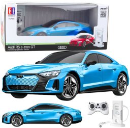 Rastar Samochód Audi RS E-tron GT Zdalnie Sterowany RC Niebieski 1:14