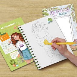 Zestaw kreatywny Flora