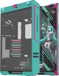 Obudowa Asus ROG Strix Helios II Hatsune Miku Edition Midi Tower Wielokolorowy