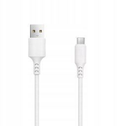 Kabel USB Setty Cable USB-A - microUSB / 1m / 2A / white