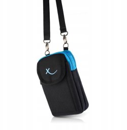 Lekka sportowa saszetka męska na ramię SP-03-BLUE