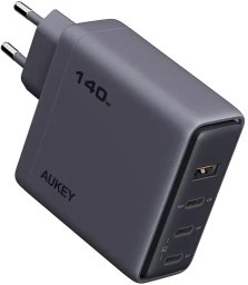 Ładowarka Aukey PA-C6 140W Szara