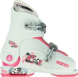 Roces Buty narciarskie Idea Up Junior white-pink 450491 00020 30-35