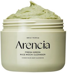 ARENCIA_Fresh Green Rice Mochi Cleanser Hydrating &amp; Deep Cleaning oczyszczająca pasta do mycia 120g