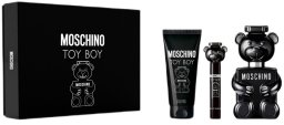 SET MOSCHINO Toy Boy EDP spray 100ml + SHOWER GEL 100ml + MINIATURA EDP spray 10ml