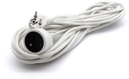 Przedłużacz DPM PS06 1-GN 10m, biały