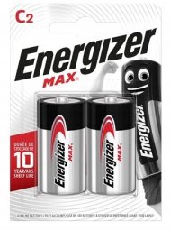 Energizer Max C 2 Pack