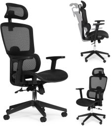 Krzesło biurowe ModernHome 9591 Czarne