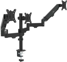 Maclean Uchwyt biurkowy na 3 monitory 17" - 27" (MC-137)