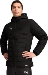 Kurtka męska Puma Kurtka męski Team Additions Hooded Padded czarny 659795 03 L