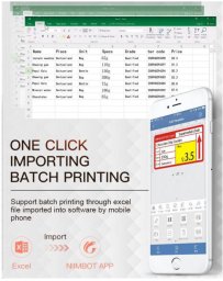 Drukarka etykiet Niimbot Drukarka Etykiet B21 S biały