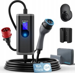 Ładowarka Bokman Stacja ładowania typu 2 CEE 5m 6-16A 11 kW 3-fazowy EV