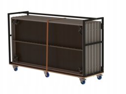 Protekt Zestaw Stageworx CargoBox Praktyczny 6 podestów 2x1m + wózek transportowy