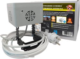 Antykuna.pl Odstraszacz Hermetyczny LIGHT&FLASH cichy do domu, na strych, do altan Działający na 5 stron na uchwycie Zasilanie 230V [9334]