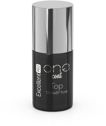 Excellent PRO One Coat Top Shine &amp More top hybrydowy 7g
