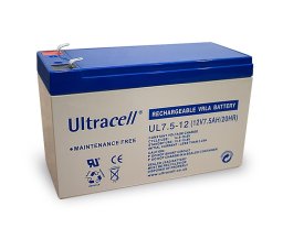 Akumulator ołowiowy 12 V, 7,5 Ah (UL7.5-12)