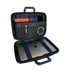 Torba Bombata Trama 15-16" burgundy