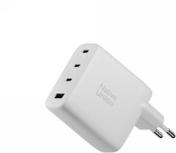 Zasilacz do laptopa Native Union Fast GaN Charger - ładowarka 100W PD, 3x USB-C, 1x USB-A (white)