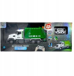 Zdalnie sterowana Ciężarówka - Śmieciarka 2,4GHz