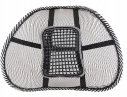 Podpórka lędźwiowa PrzydaSie #4052 40x40 cm czarna