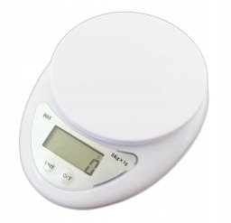 Waga kuchenna PrzydaSie #2080 biały 5 kg