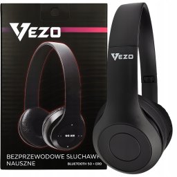 SŁUCHAWKI BEZPRZEWODOWE NAUSZNE BLUETOOTH P47 MP3 SPORTOWE GAMING SKŁADANE