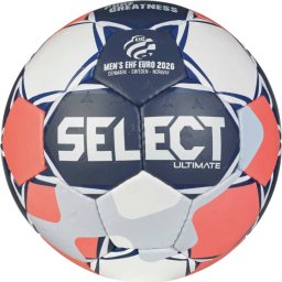 Select Piłka ręczna Ultimate Euro Man 3 v26 biało-granatowo-pomarańczowa 13556 3