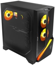 Komputer MSI PC Desktop AMD RyzenT 7 9700X 32 GB DDR5-SDRAM Storage SSD NVIDIA GeForce RTX 5070 Ti Wi-Fi Yes Bluetooth Yes Windows 11 Home MPGINFZ39NVRR7-620EU