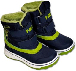 Cleve Buty Śniegowce Rozmiar 28 - Chłopięce Granatowe T-Rex