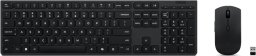 Klawiatura + mysz Lenovo 4X31R64357 klawiatura Dołączona myszka Biuro RF Wireless + Bluetooth QWERTY Skandynawia Szary