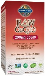 RAW series Koenzym Q10, 200mg, 60 vkaps