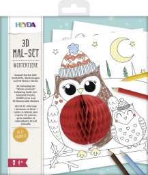 Top Graphic Malowanka 3D - Winter Animals