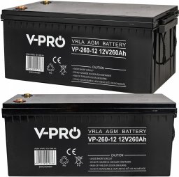VOLT POLSKA Akumulator AGM VPRO 12V 260Ah