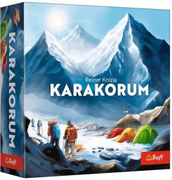 Trefl Gra planszowa Karakorum Reiner Knizia King of the Mountains Trefl 02739 EDUKAMP