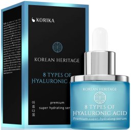 Korika Korean Heritage Acid Premium Serum Nawilżające Serum Do Twarzy Z 8 Rodzajami Kwasu Hialuronowego - 30Ml